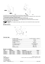 Предварительный просмотр 4 страницы Siemens FSD901-U2 Product Manual