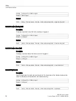 Preview for 54 page of Siemens FST020 Function Manual