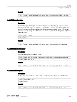 Preview for 75 page of Siemens FST020 Function Manual