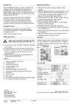 Preview for 2 page of Siemens FT2008-U1 Installation Instruction