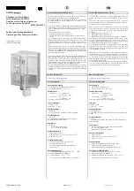 Preview for 1 page of Siemens GAMMA 5WG1 254-3EY02 Operating And Mounting Instructions