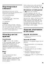 Preview for 75 page of Siemens GC-M Series Operating And Installation Instructions