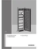 Preview for 1 page of Siemens GI..N.. Instructions For Use Manual