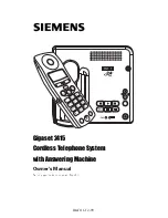 Siemens Gigaset 2415 Owner'S Manual preview