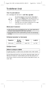 Preview for 43 page of Siemens Gigaset A100 Operating Manual