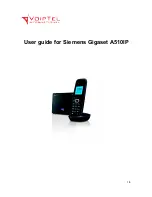 Preview for 1 page of Siemens Gigaset A510 IP User Manual