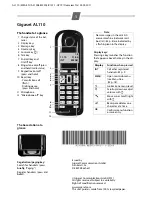 Preview for 1 page of Siemens Gigaset AL110A Manual