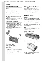 Предварительный просмотр 9 страницы Siemens Gigaset C185 User Manual