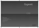 Preview for 1 page of Siemens Gigaset C285 User Manual