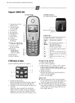 Siemens Gigaset C360 Manual preview