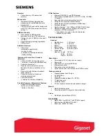 Preview for 2 page of Siemens Gigaset C460 IP Quick Start Quide