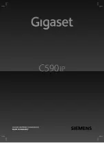 Preview for 1 page of Siemens Gigaset C590 IP User Manual