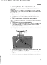 Предварительный просмотр 16 страницы Siemens Gigaset DL500A User Manual