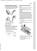 Предварительный просмотр 6 страницы Siemens Gigaset E360 User Manual