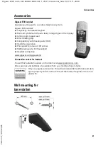 Preview for 42 page of Siemens Gigaset E365 Manual