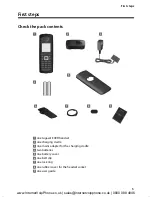 Предварительный просмотр 6 страницы Siemens Gigaset E49H User Manual