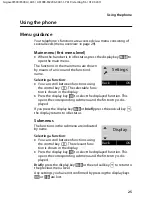 Preview for 25 page of Siemens Gigaset E500 User Manual