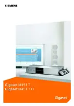 Preview for 3 page of Siemens Gigaset M451 T CI Manual