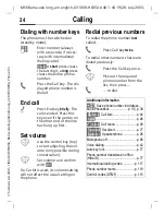 Предварительный просмотр 24 страницы Siemens Gigaset M56 User Manual