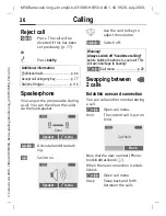 Предварительный просмотр 26 страницы Siemens Gigaset M56 User Manual