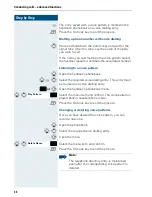 Предварительный просмотр 42 страницы Siemens Gigaset S2 HiPath 4000 Operating Manual