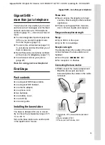 Preview for 6 page of Siemens Gigaset S450 Owner'S Manual