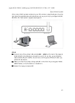 Предварительный просмотр 21 страницы Siemens Gigaset SE361 WLAN Instruction Manual