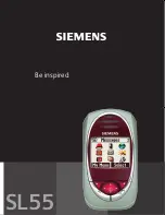 Предварительный просмотр 1 страницы Siemens Gigaset SL55 User Manual