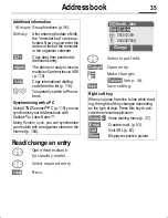 Предварительный просмотр 36 страницы Siemens Gigaset SL55 User Manual