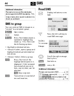 Предварительный просмотр 45 страницы Siemens Gigaset SL55 User Manual