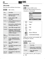 Предварительный просмотр 47 страницы Siemens Gigaset SL55 User Manual