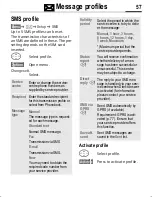 Предварительный просмотр 58 страницы Siemens Gigaset SL55 User Manual