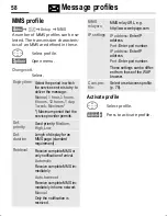 Предварительный просмотр 59 страницы Siemens Gigaset SL55 User Manual