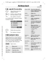 Preview for 42 page of Siemens Gigaset SL56 User Manual