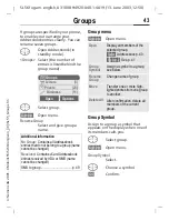 Preview for 44 page of Siemens Gigaset SL56 User Manual