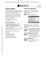 Preview for 72 page of Siemens Gigaset SL56 User Manual