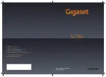 Siemens Gigaset SL78 Manual preview