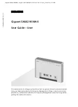 Siemens Gigaset SX682 WiMAX User Manual preview