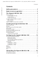 Preview for 2 page of Siemens Gigaset USB Stick 108 Manual