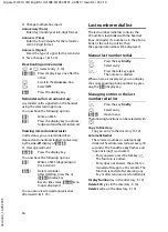 Preview for 17 page of Siemens Gigiaset SL37H Manual