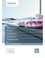 Siemens GS..V.. User Manual preview