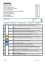 Preview for 1 page of Siemens H1600 Manual