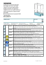 Preview for 1 page of Siemens H200 Operating Instructions Manual