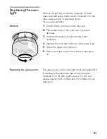 Предварительный просмотр 31 страницы Siemens HB 151.50 B Instruction Manual