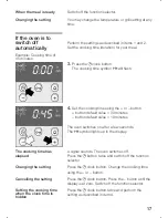 Preview for 17 page of Siemens HB 330.50 Instruction Manual