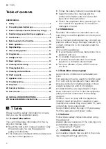 Preview for 2 page of Siemens HB.35B B Series User Manual And Assembly Instructions