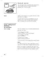 Preview for 12 page of Siemens HB 365.60 Instruction Manual