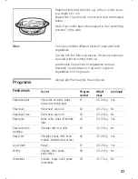 Preview for 23 page of Siemens HB 365.60 Instruction Manual