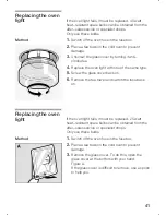 Preview for 41 page of Siemens HB 365.60 Instruction Manual