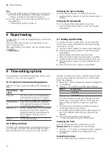 Preview for 10 page of Siemens HB-37 Series User Manual And Installation Instructions